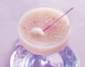 Cocktail litchi-rose