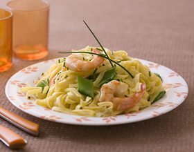 Recette Linguine Aux Gambas - ElleAdore