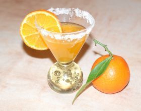 Cocktail Rhum orange