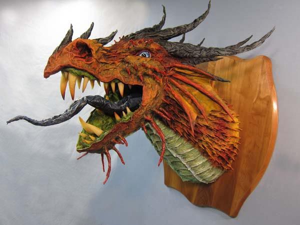 Comment fabriquer un extraordinaire dragon en papier mâché  ElleAdore